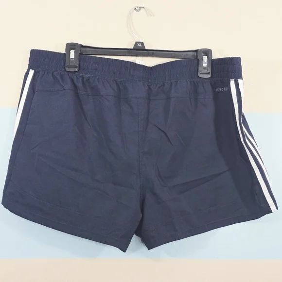 NWT Adidas Women's Navy Athletic Shorts - Picture 4 of 8
